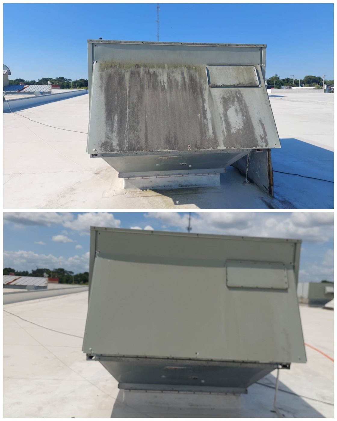 Commercial rooftop maintenance