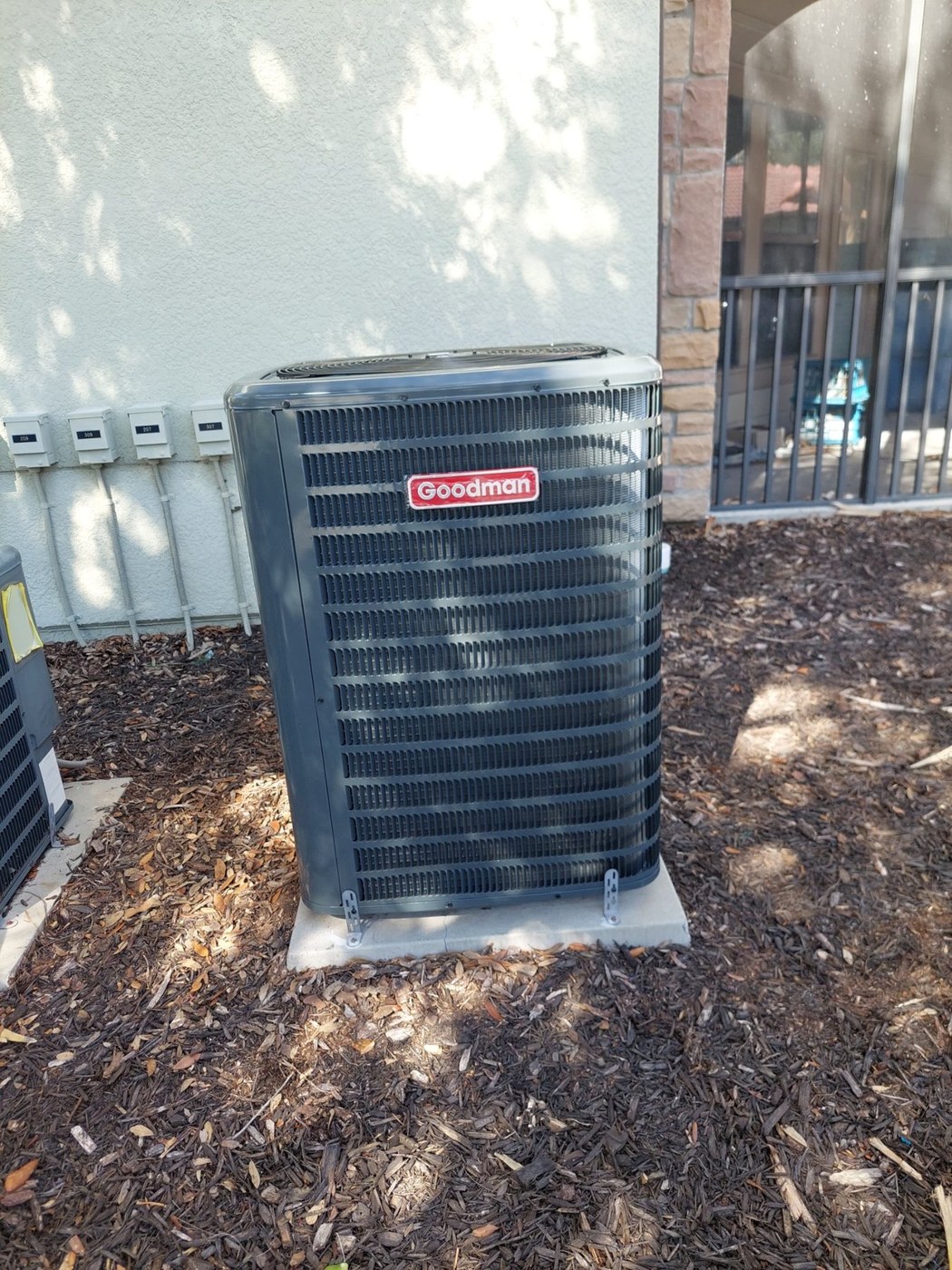 HVAC unit service