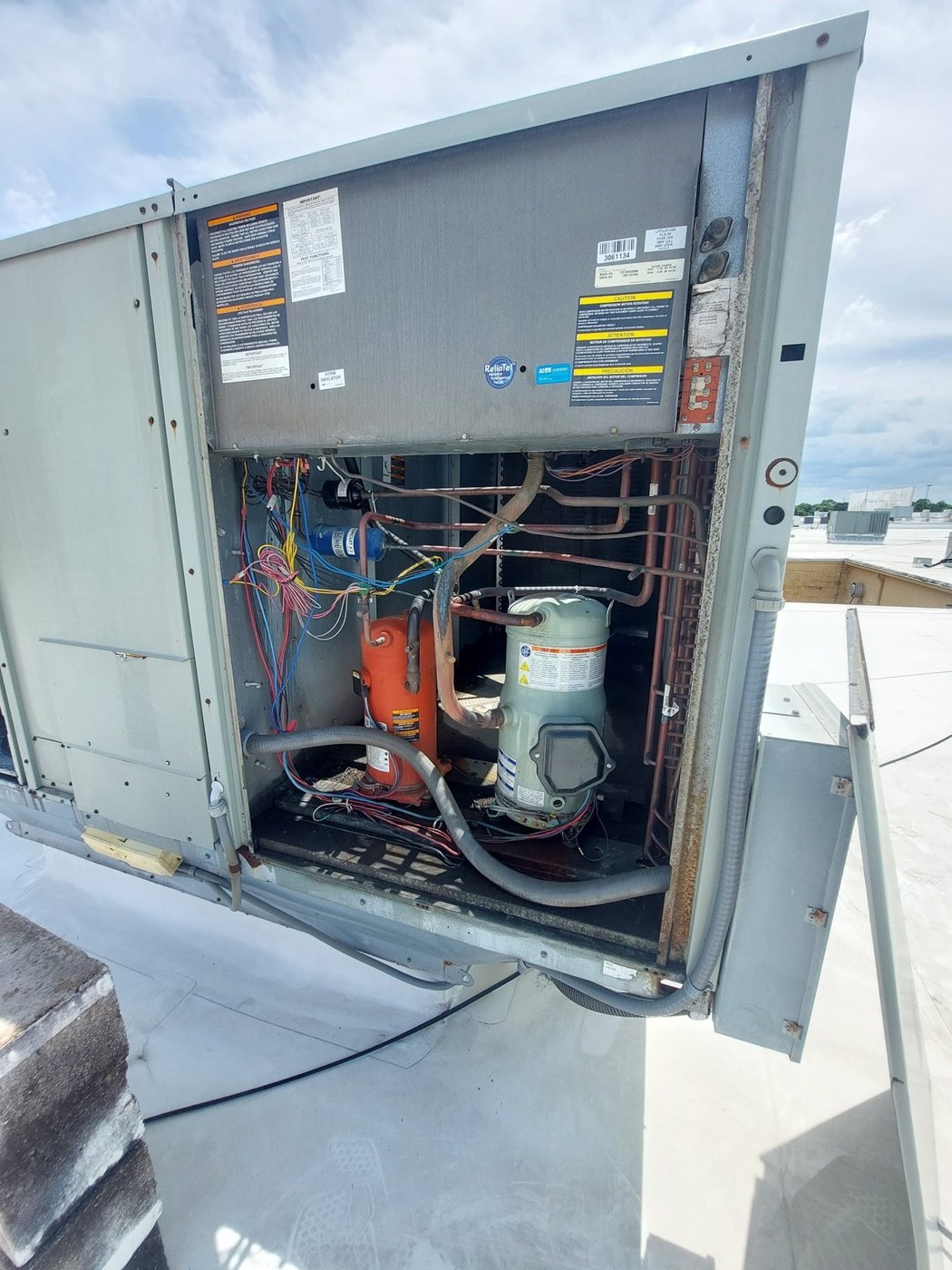 Commercial equipment detail